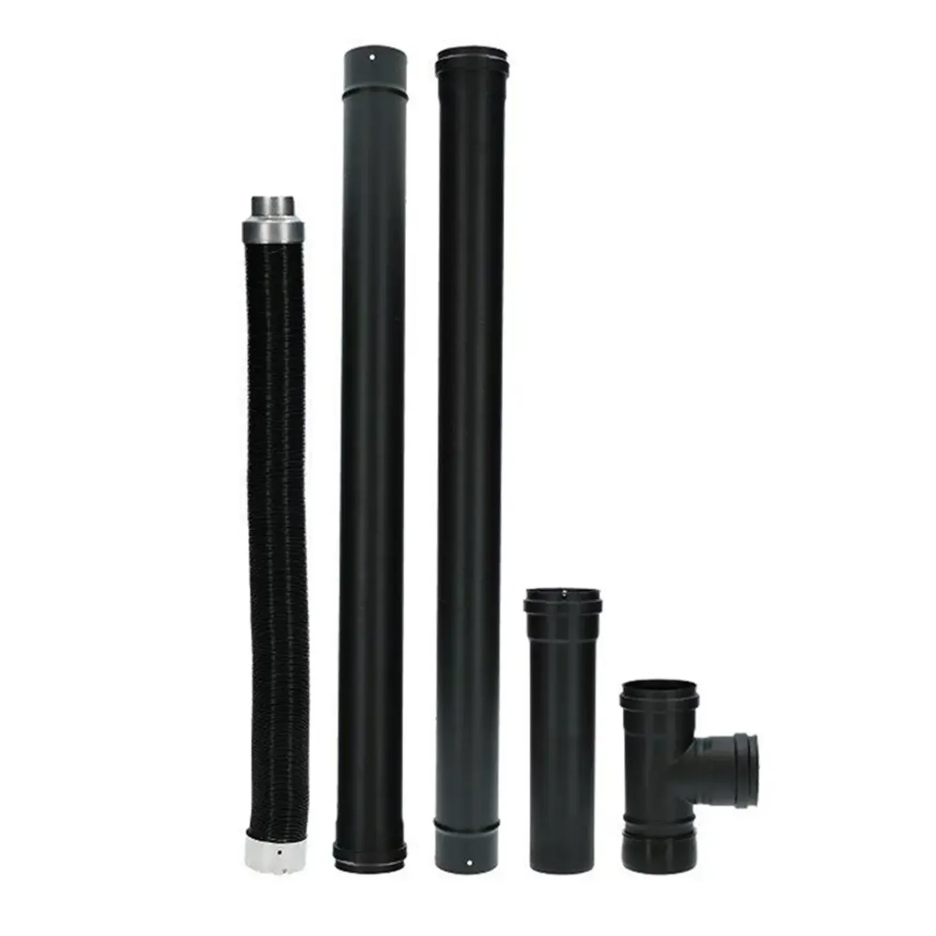 Livn Pelletkachel Aansluitset Compleet Ø80mm