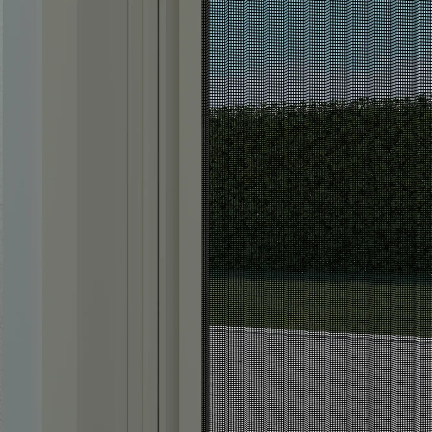 Livn Plissehor Deur Plus 100x229cm Wit