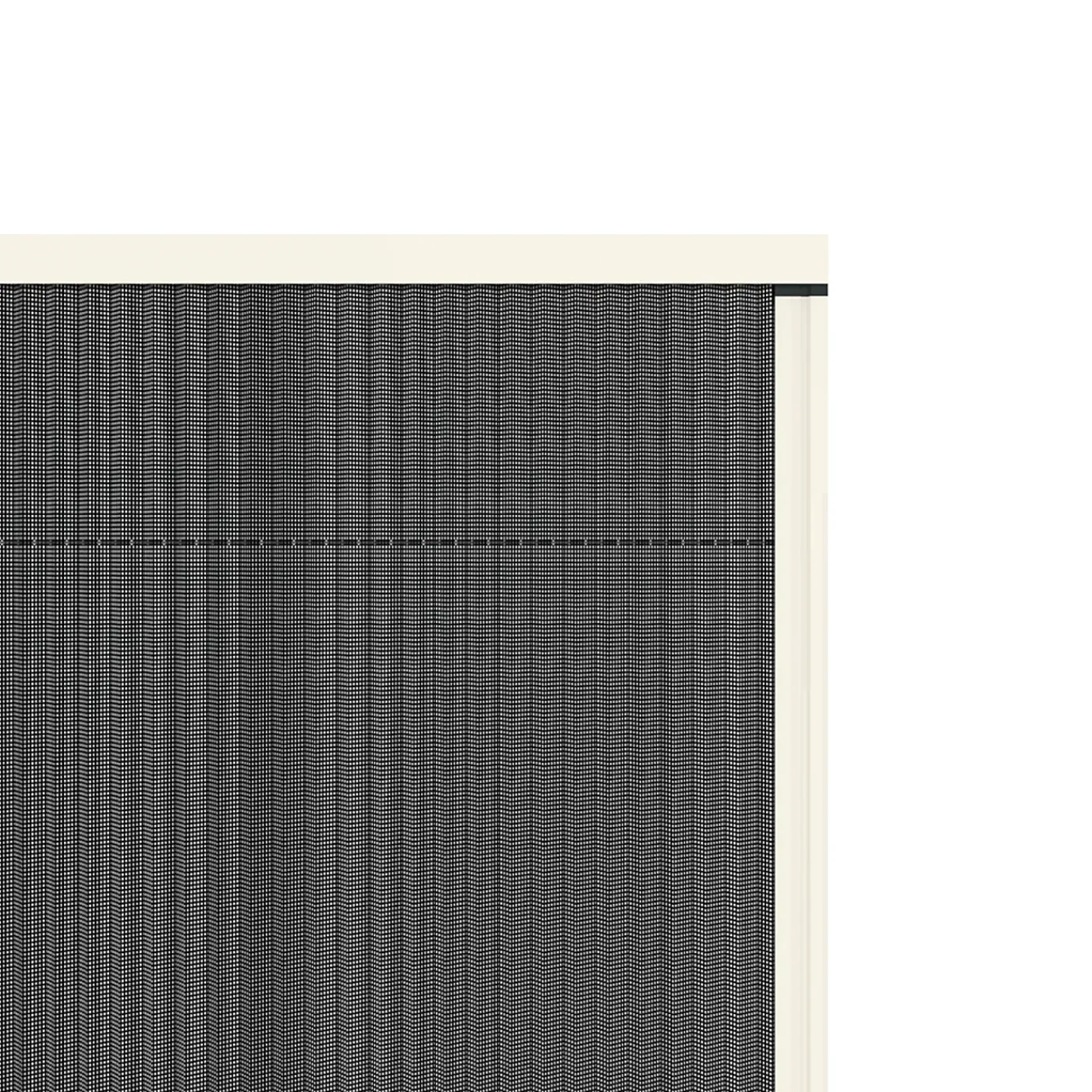 Livn Plissehor Deur Plus 100x229cm Wit