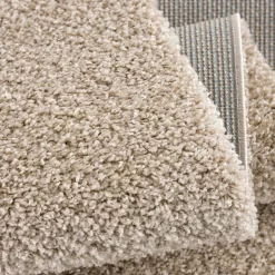 Loca Shaggy Vloerkleed Hoogpolig Beige - 160x230 Cm