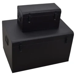 LOFT42 Box Opbergkist Large - Metaal - Mat Zwart - 40x60x35