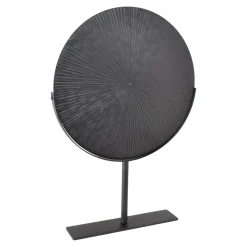 Loft42 Burst Ornament Op Voet - Zwart Metaal Ø36cm