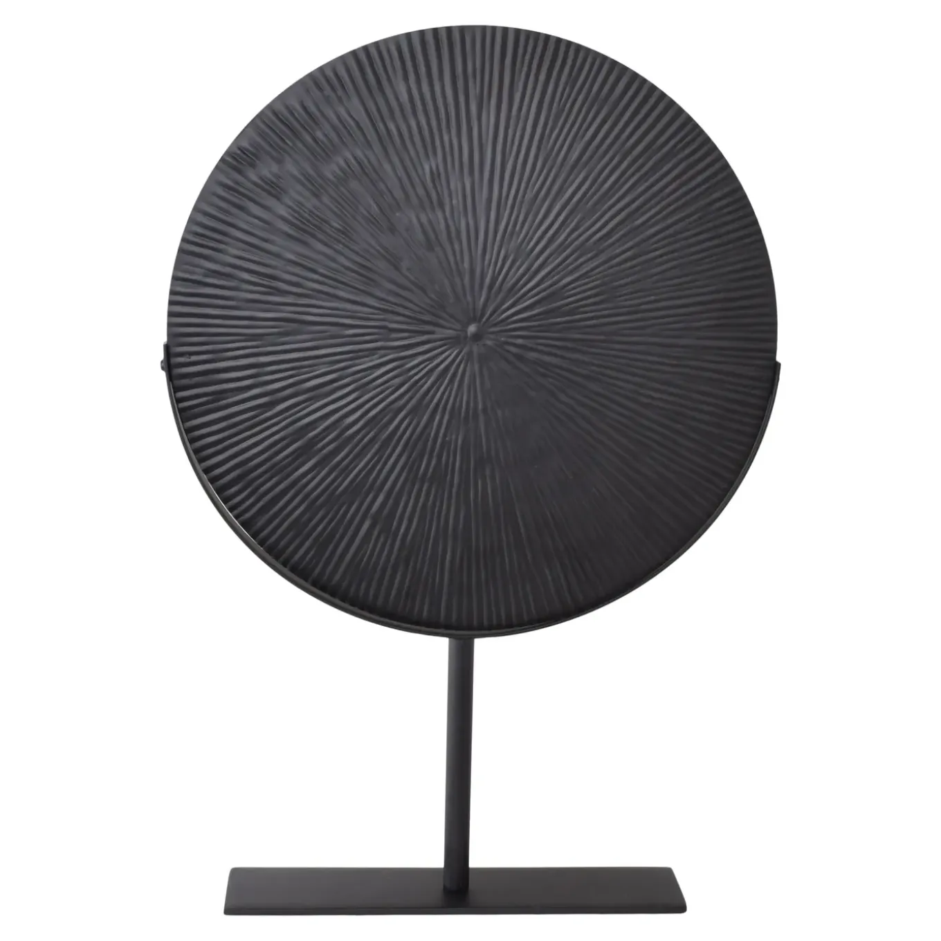 Loft42 Burst Ornament Op Voet - Zwart Metaal Ø36cm