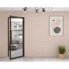 Loftdeur Stalen Binnendeur 3 Vaks 211,5 X 83 Rechtsdraaiend Helder Glas Sepia Bruin Metallic Brons