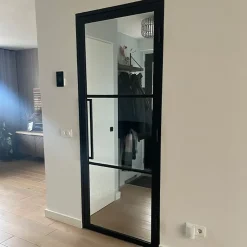 Loftdeur Stalen Scharnierdeur Smartline 3-vaks 211,5 X 83 Cm Rechtsdraaiend