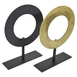 Loft42 Joris Ornament Op Voet - Messing Metaal Ø25cm