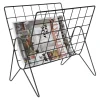 LOFT42 Maggy Tijdschriftenrek Staand - Metaal - Mat Zwart - 39x38x26