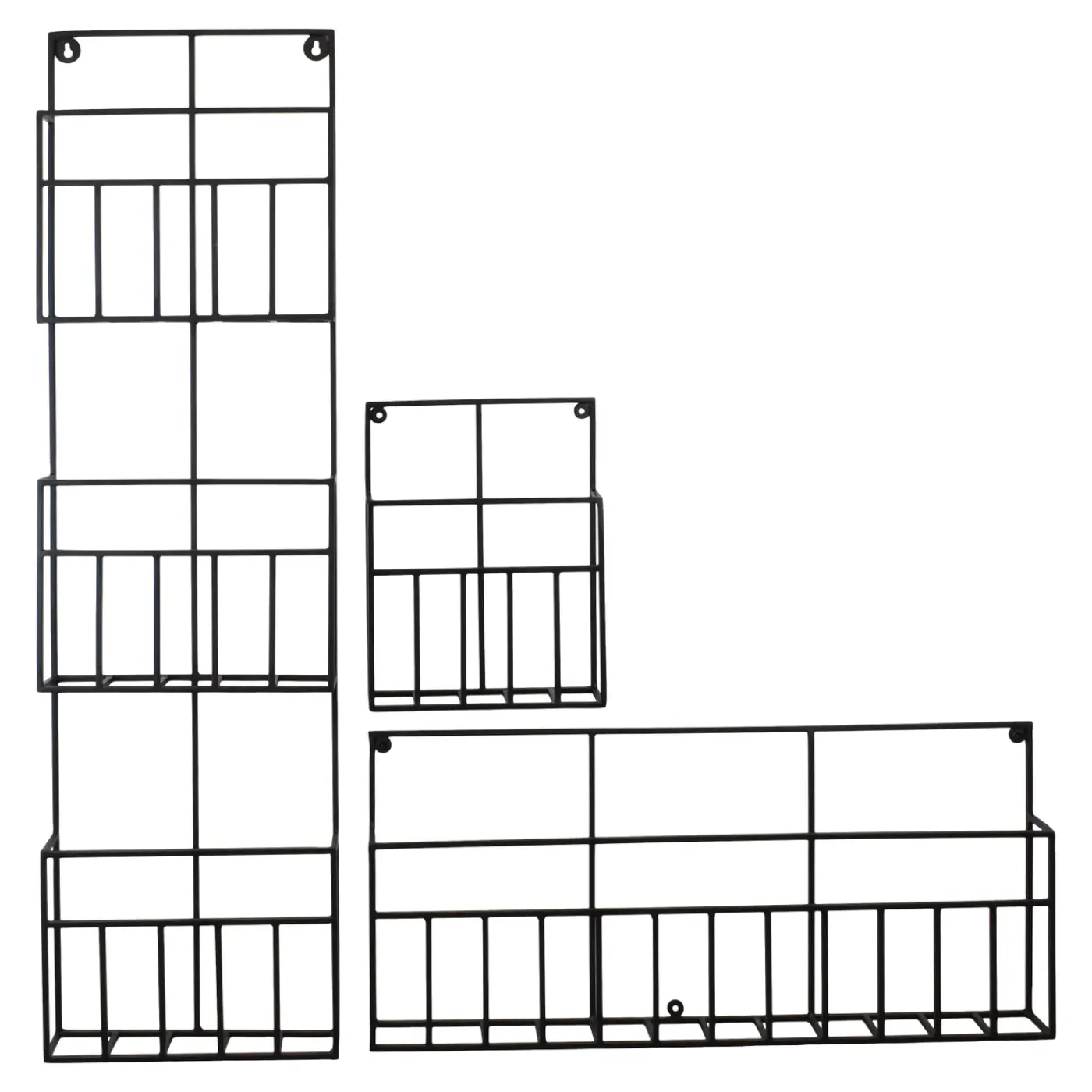 Loft42 Maggy Tijdschriftenrek Small - Metaal - Mat Zwart