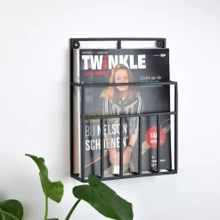 Loft42 Maggy Tijdschriftenrek Small - Metaal - Mat Zwart