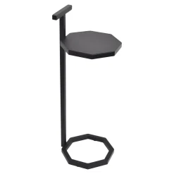 LOFT42 Octa Bijzettafel - Zwart - Metaal - 69x24