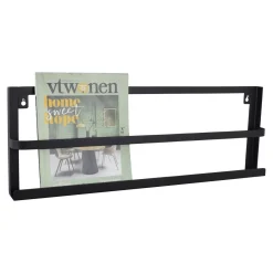 Loft42 Vira Tijdschriftenrek - Metaal - Mat Zwart