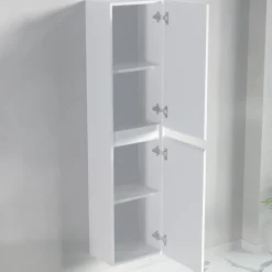 LOMAZOO Kolomkast Marbella Glanzend Wit 140cm