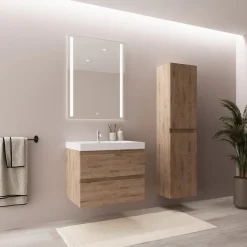 LOMAZOO Kolomkast Marbella Licht Eiken 140cm