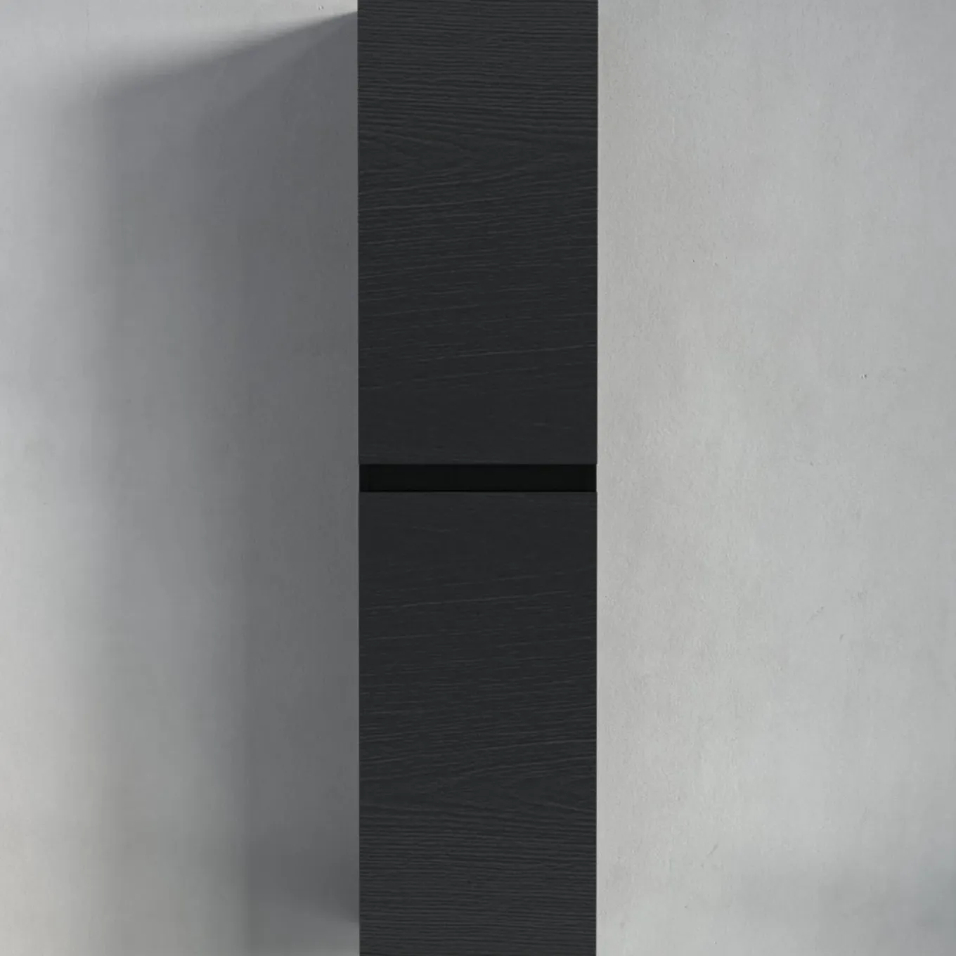 Lomazoo Kolomkast Marbella Zwart Eiken 140cm