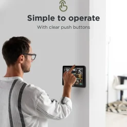 LONQ Weerstation Binnen En Buiten - Buienradar - Thermometer - Hygrometer