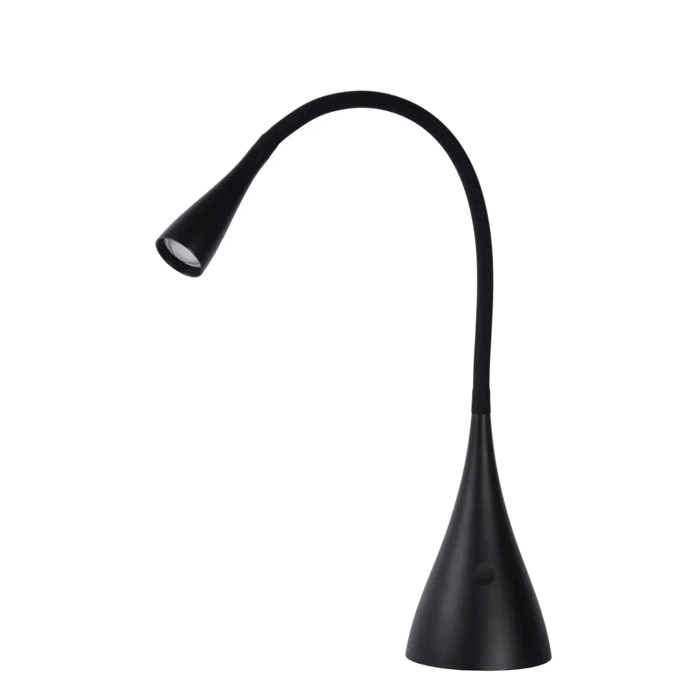 Lucide bureaulamp Zozy zwart ⌀11,5cm led dimbaar 3W