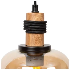 Lucide hanglamp Ilona amber 3xE27