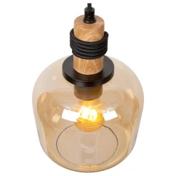 Lucide hanglamp Ilona amber 3xE27