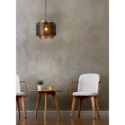 Lucide hanglamp Orrin zwart ⌀34cm E27
