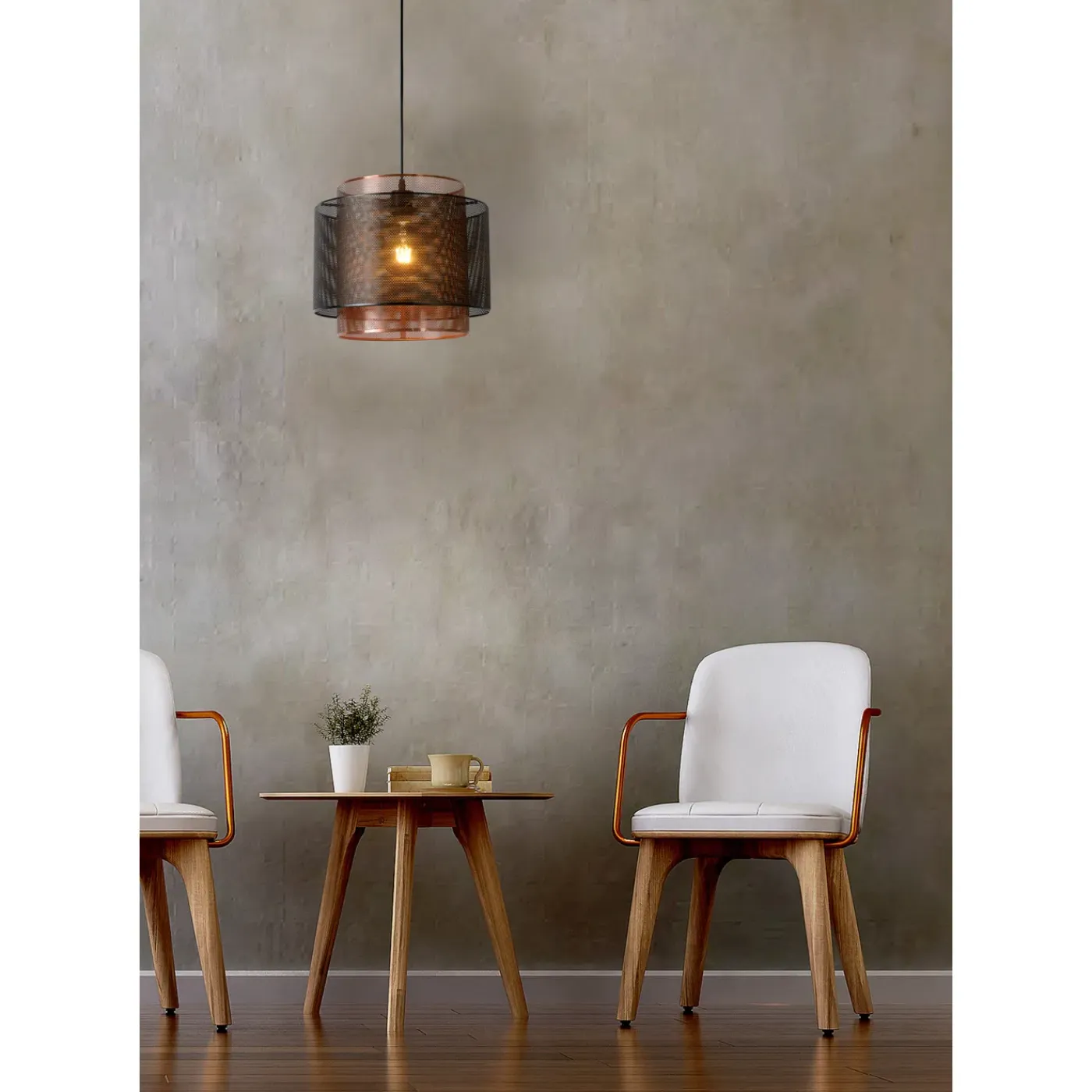 Lucide hanglamp Orrin zwart ⌀34cm E27