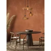 Lucide Hanglamp Yunkai - Naturel Zwart - diam. 60cm - 3xE27
