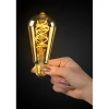 Lucide Ledfilamentlamp Edison ST64 - Amber - D6,4cm - Dimbaar - Warm Wit - E27 - 4,9W