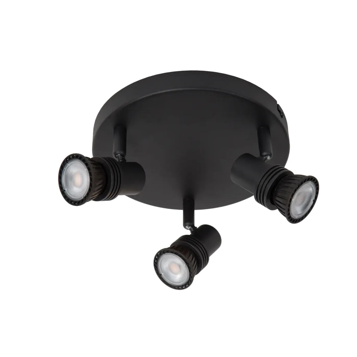 Lucide Opbouwspot Kianti - Zwart - 21cm - 3xGU10