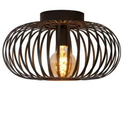 Lucide Plafondlamp Manuela - Zwart - 40cm - E27