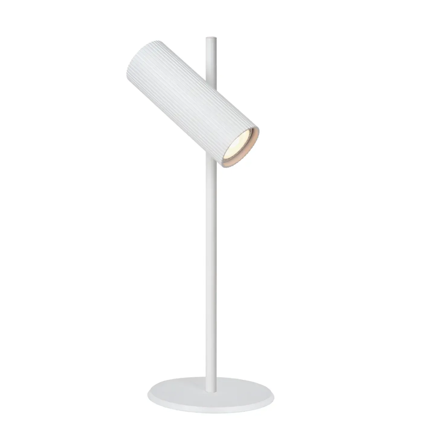 Lucide tafellamp Clubs wit ⌀15cm GU10