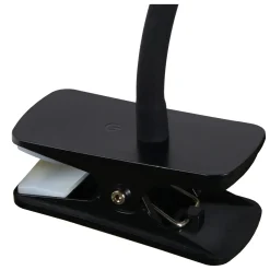 Lucide tafellamp klem Zozy zwart 3W