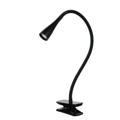Lucide tafellamp klem Zozy zwart 3W