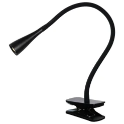 Lucide tafellamp klem Zozy zwart 3W