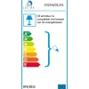 Lucide wandlamp Xera ovaal wit G9