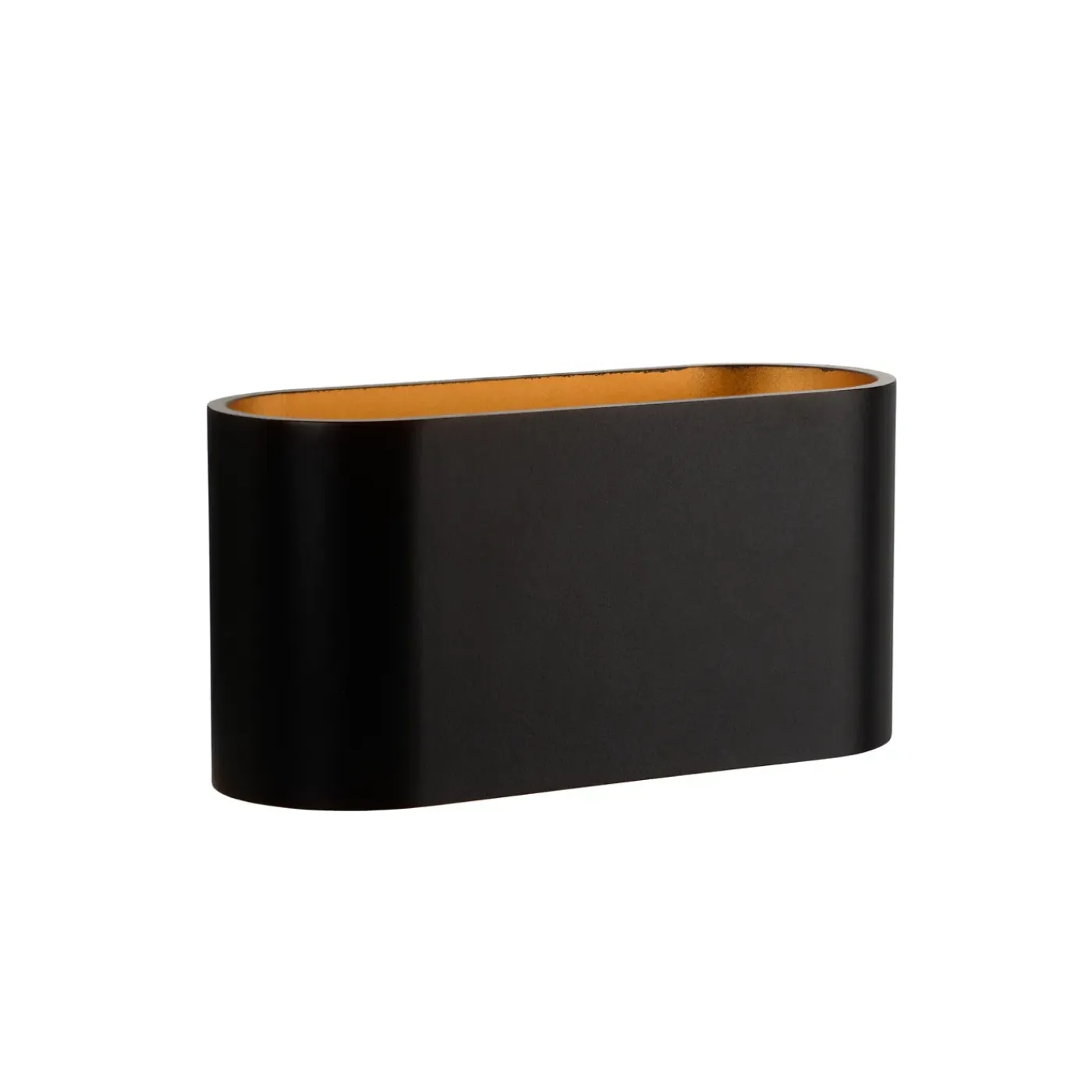 Lucide wandlamp Xera ovaal zwart G9