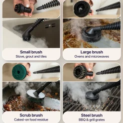 Luman 16 In 1 Stoomreiniger C1 - Handstoomreiniger - Handstomer - 16 Opzetstukken - Groen