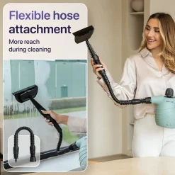 Luman 16 In 1 Stoomreiniger C1 - Handstoomreiniger - Handstomer - 16 Opzetstukken - Groen