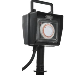 Lumineo Tuincontactdoos - 2-voudig - Stekker - Stopcontact