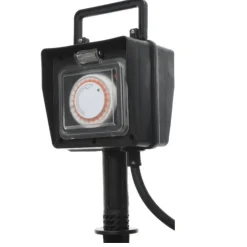 Lumineo Tuincontactdoos - 2-voudig - Stekker - Stopcontact