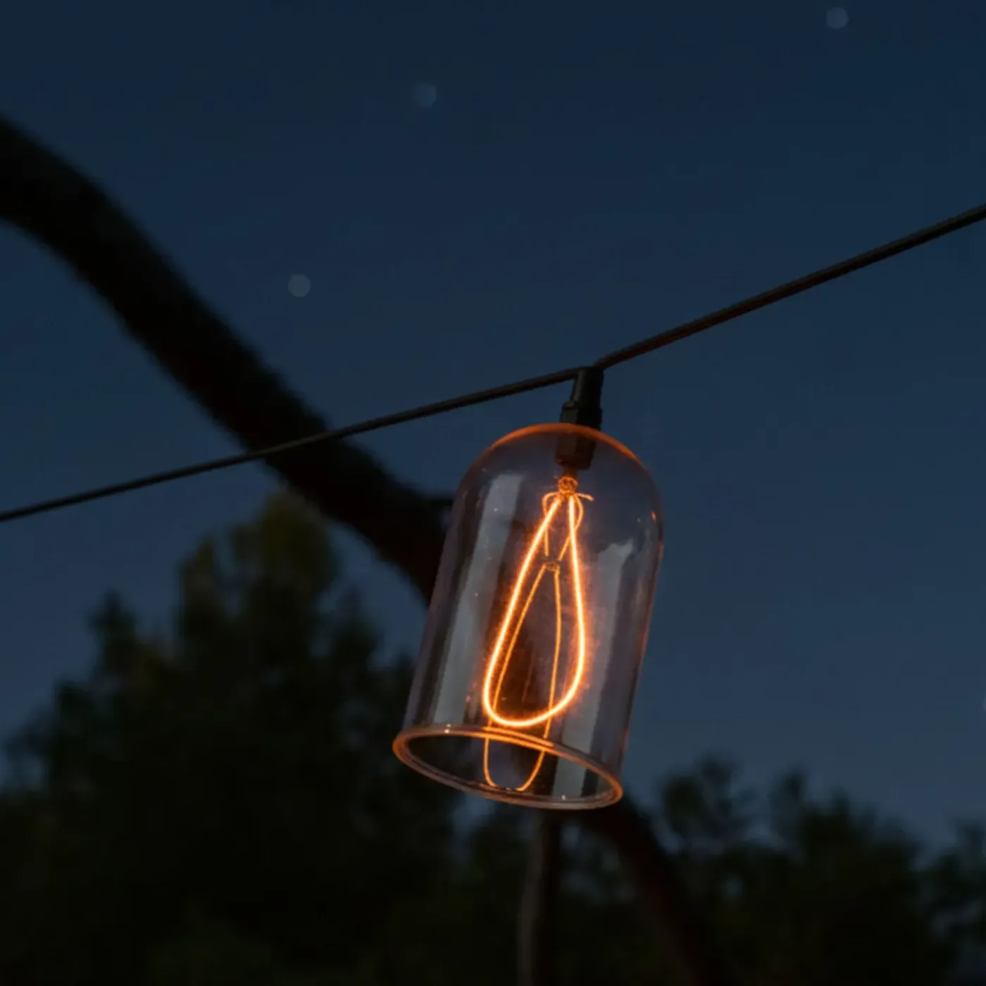 Lumisky Filament Belletjes Slinger Transparant 15m Glow