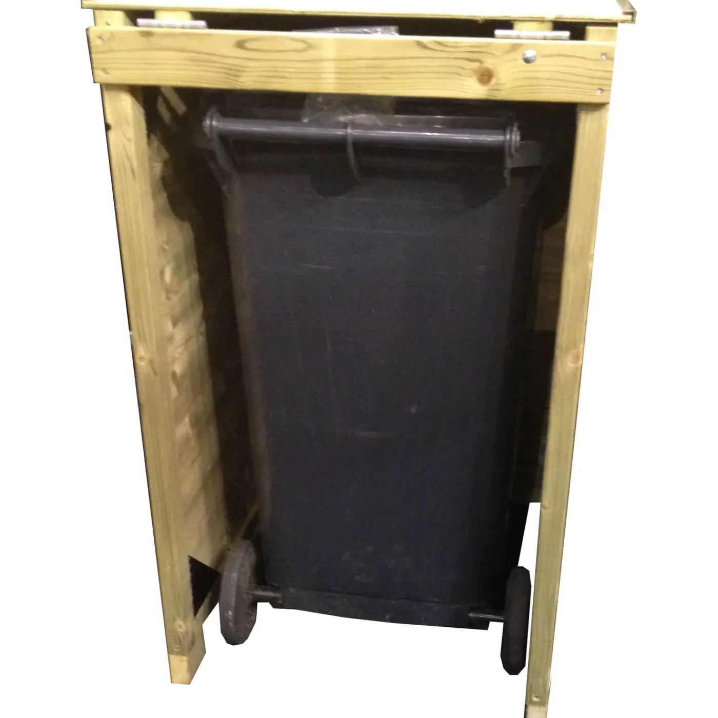 Lutra box afvalcontainerkast 1 afvalcontainer 61x63x102,5cm