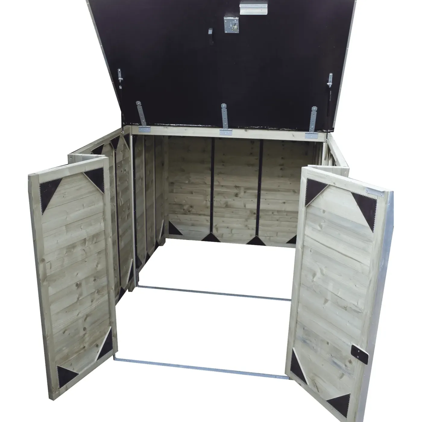 Lutra box berging motor/scooter/bakfiets 175x243x156cm