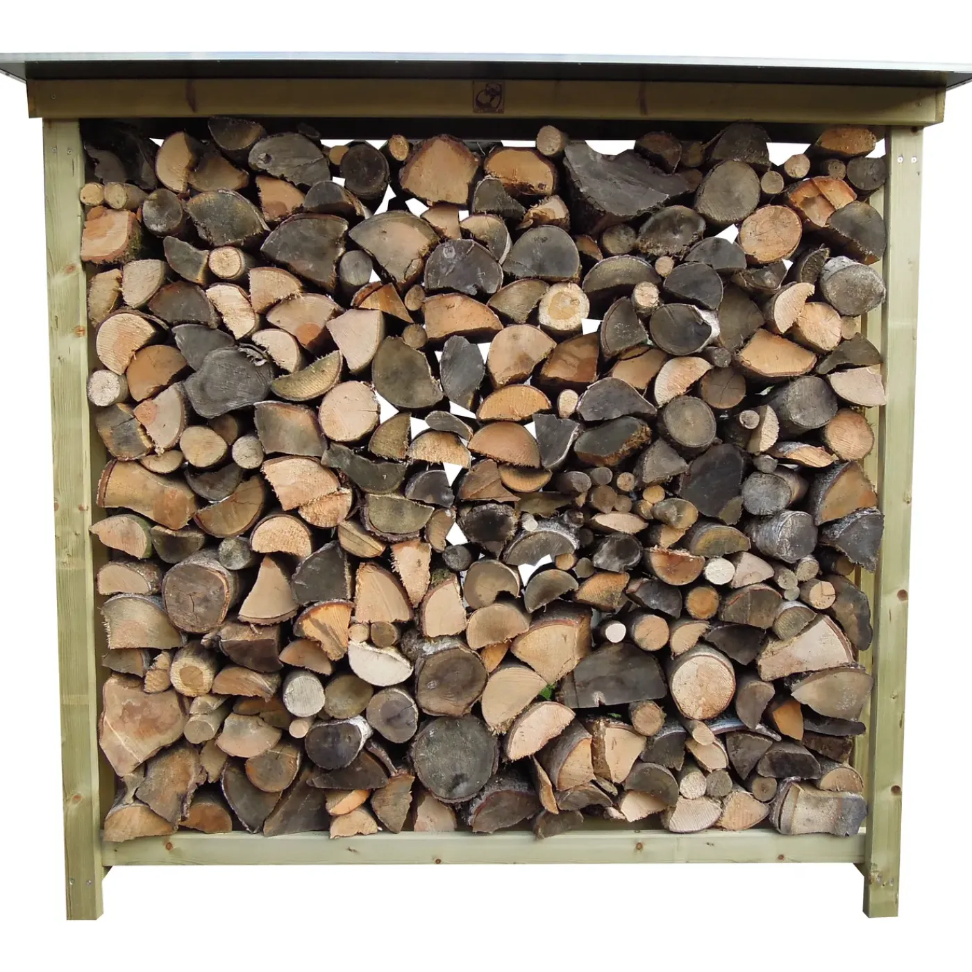 Lutra box haardhoutopslag 185x62x180cm