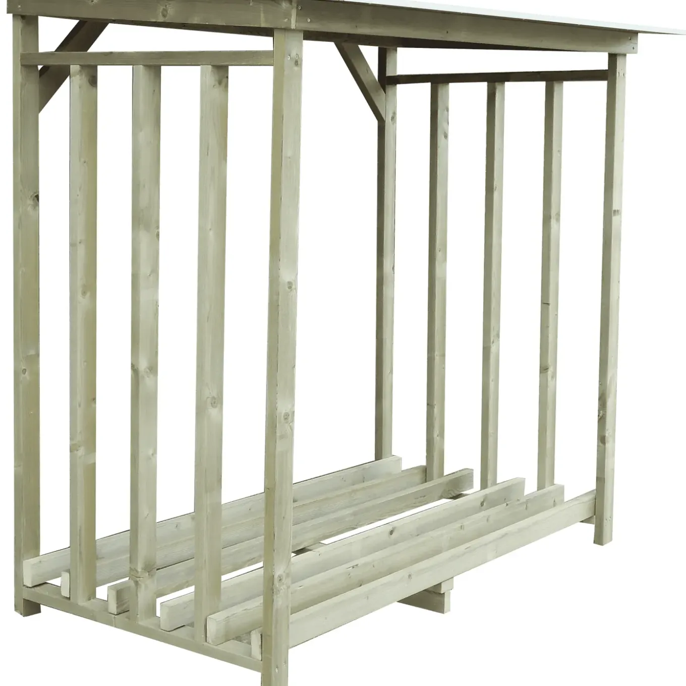 Lutrabox haardhoutopslag 185x116x180cm