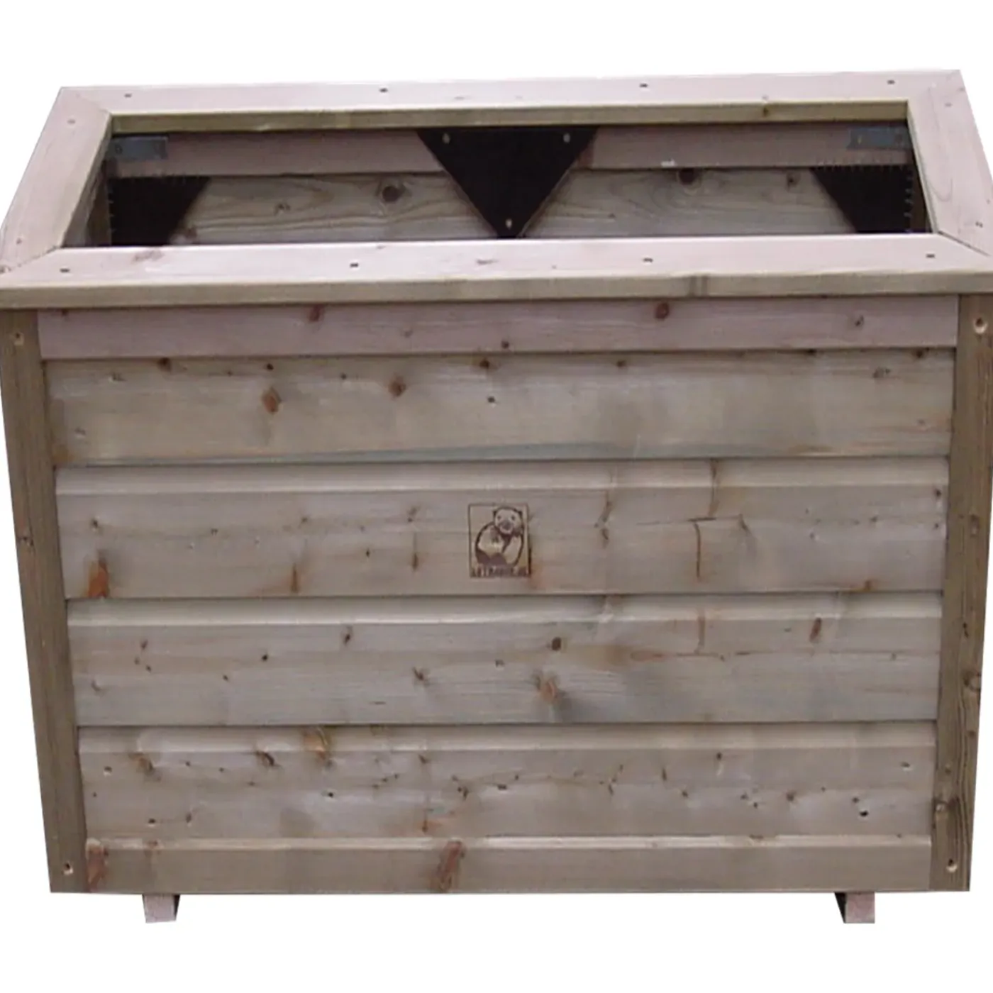 Lutra box plantenbak 120x40x100cm