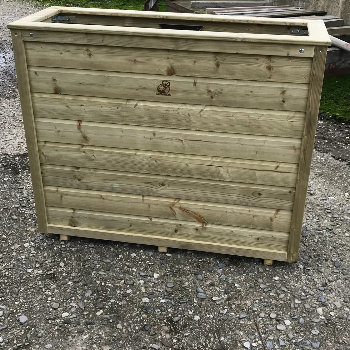 Lutra box plantenbak 120x40x100cm