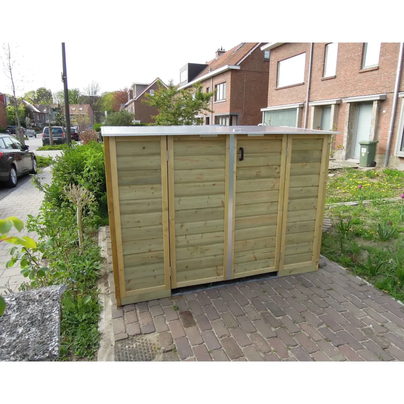 Lutrabox tuinkast fietsberging elektrisch 200x215x141cm