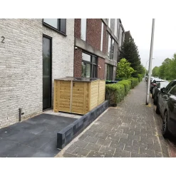 Lutrabox tuinkast fietsberging normaal 150x215x130cm
