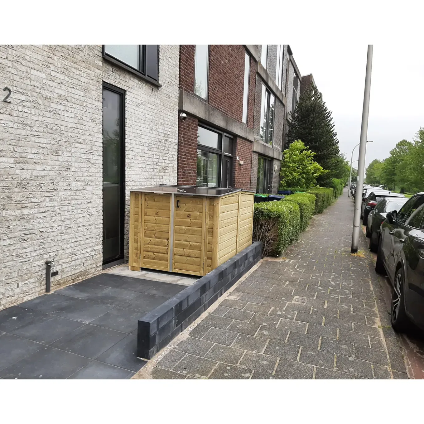 Lutrabox tuinkast fietsberging normaal 150x215x130cm