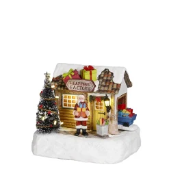 Luville Collectables Wrapping Factory Battery Operated - L16 -5xb13xh14cm