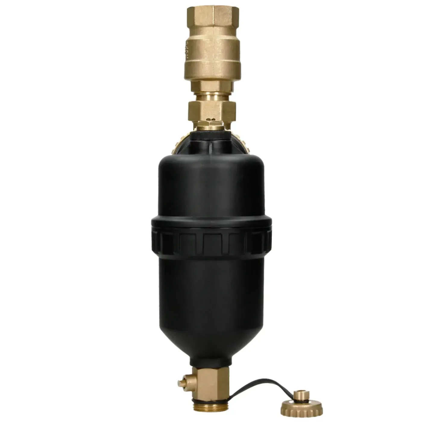 LuxeBath Magnetisch Filter 1 Op 3/4 Inch Messing Met Afsluitkleppen Voor Cv En Radiator